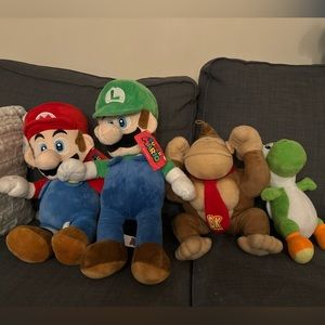 Súper Mario Plush collection